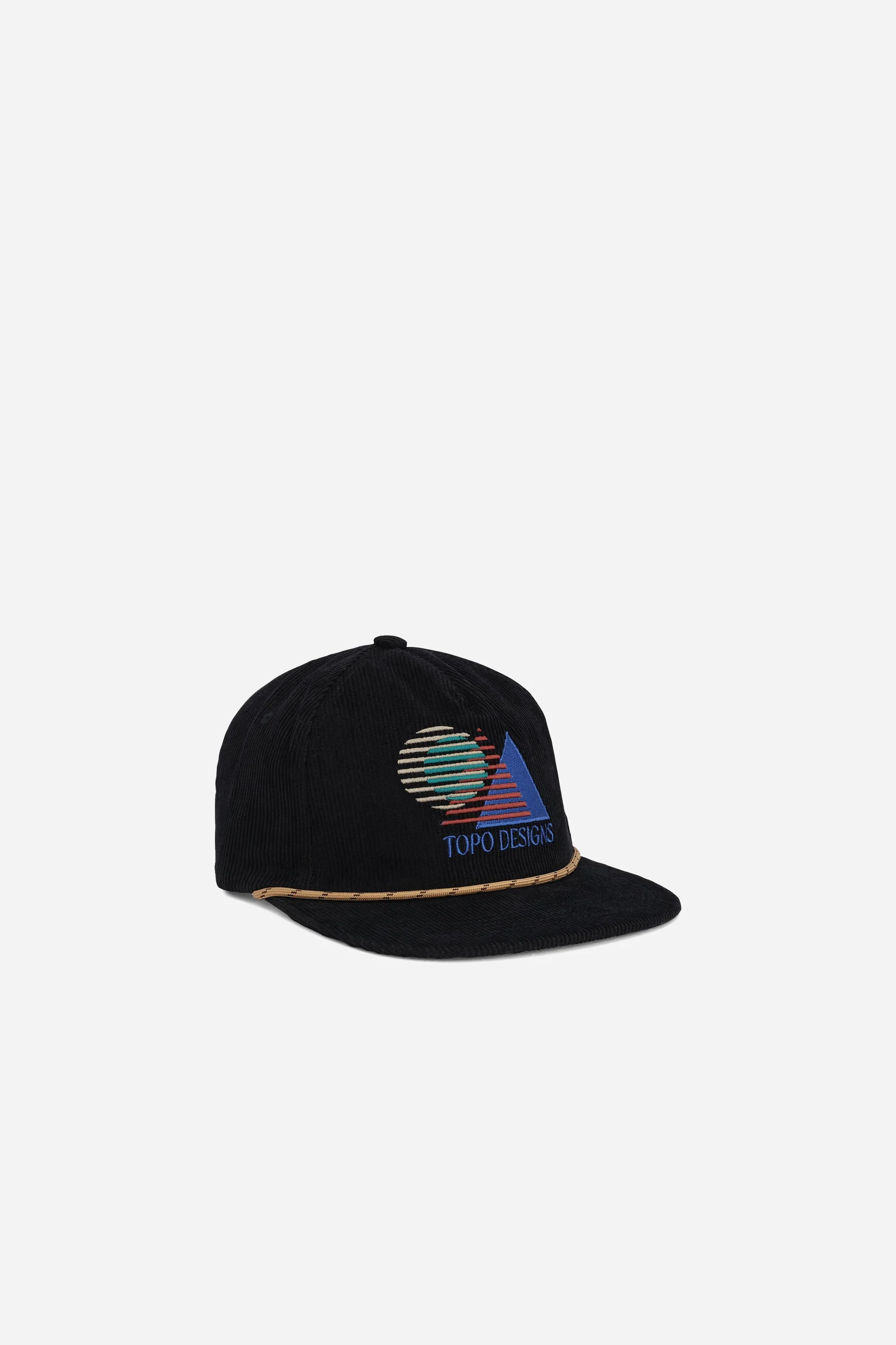 Corduroy Trucker Hat Shadow Black - Image 2