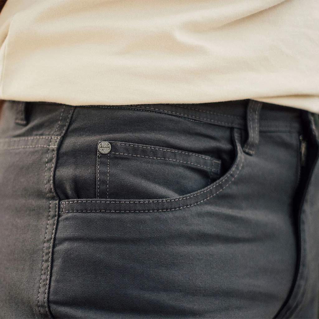 Dirt 5-Pocket Pants Mens Asphalt - Image 6