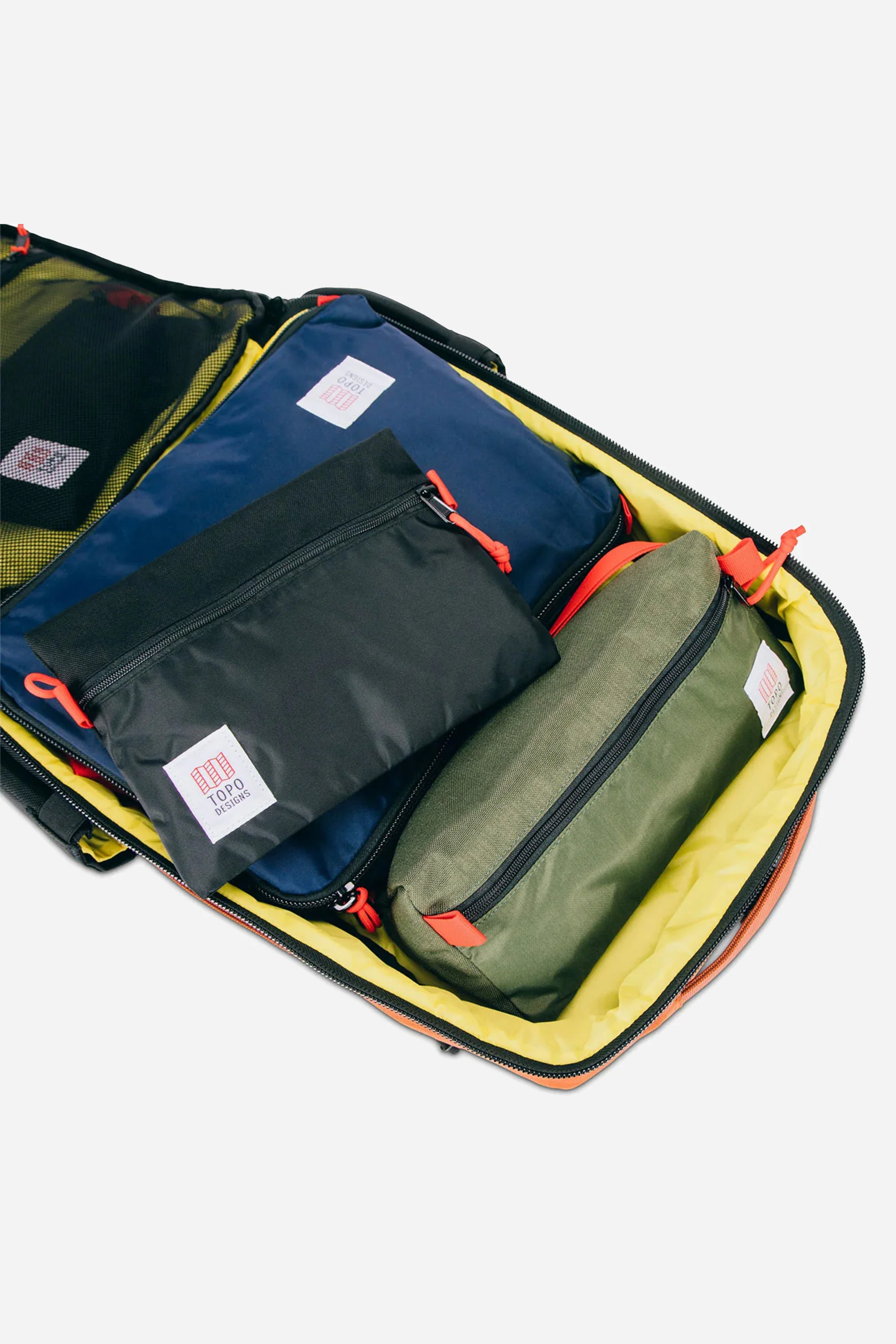 Global Travel Bag 30L Caribbean/Dark Khaki - Image 6