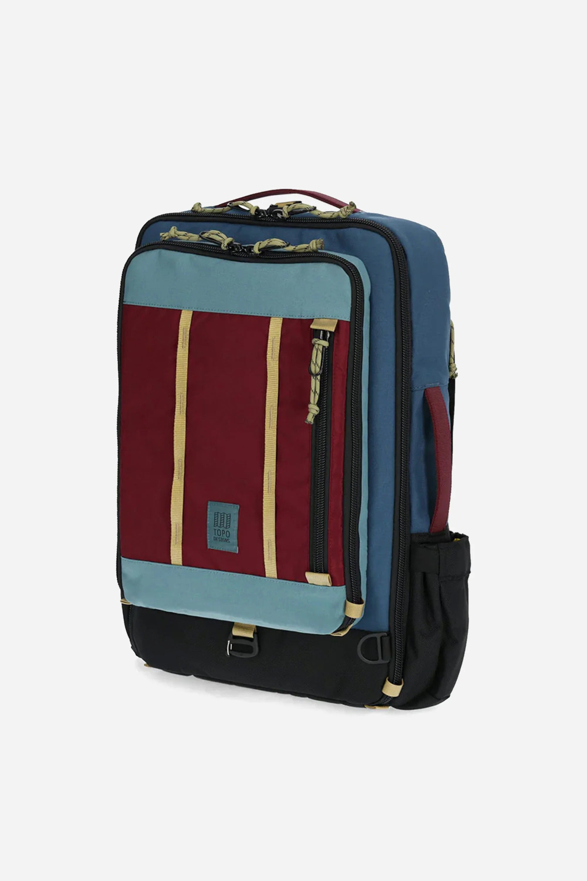 Global Travel Bag 30L Dark Denim/Burgundy - Image 2