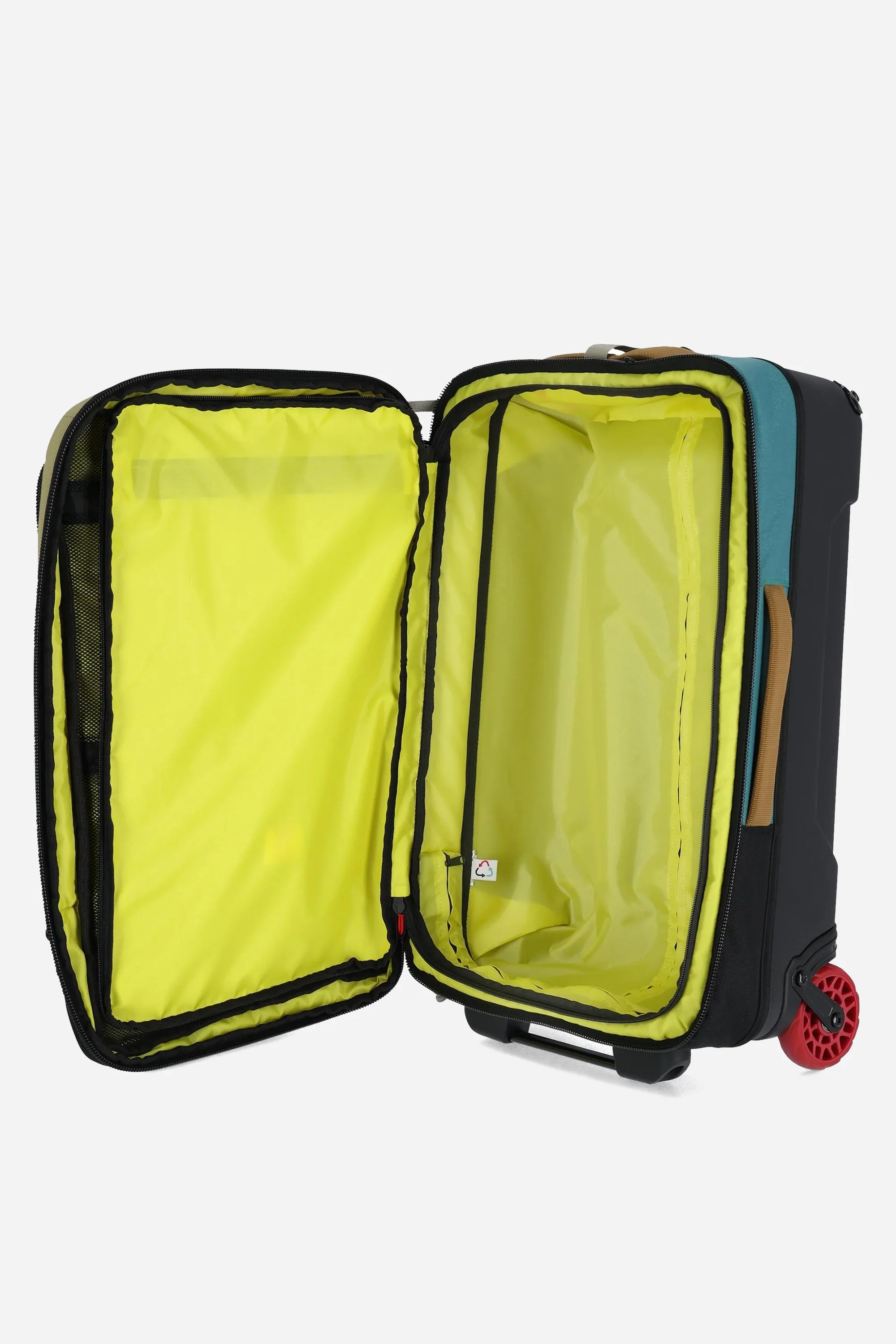 Global Travel Bag Roller 44L Black/Black - Image 3