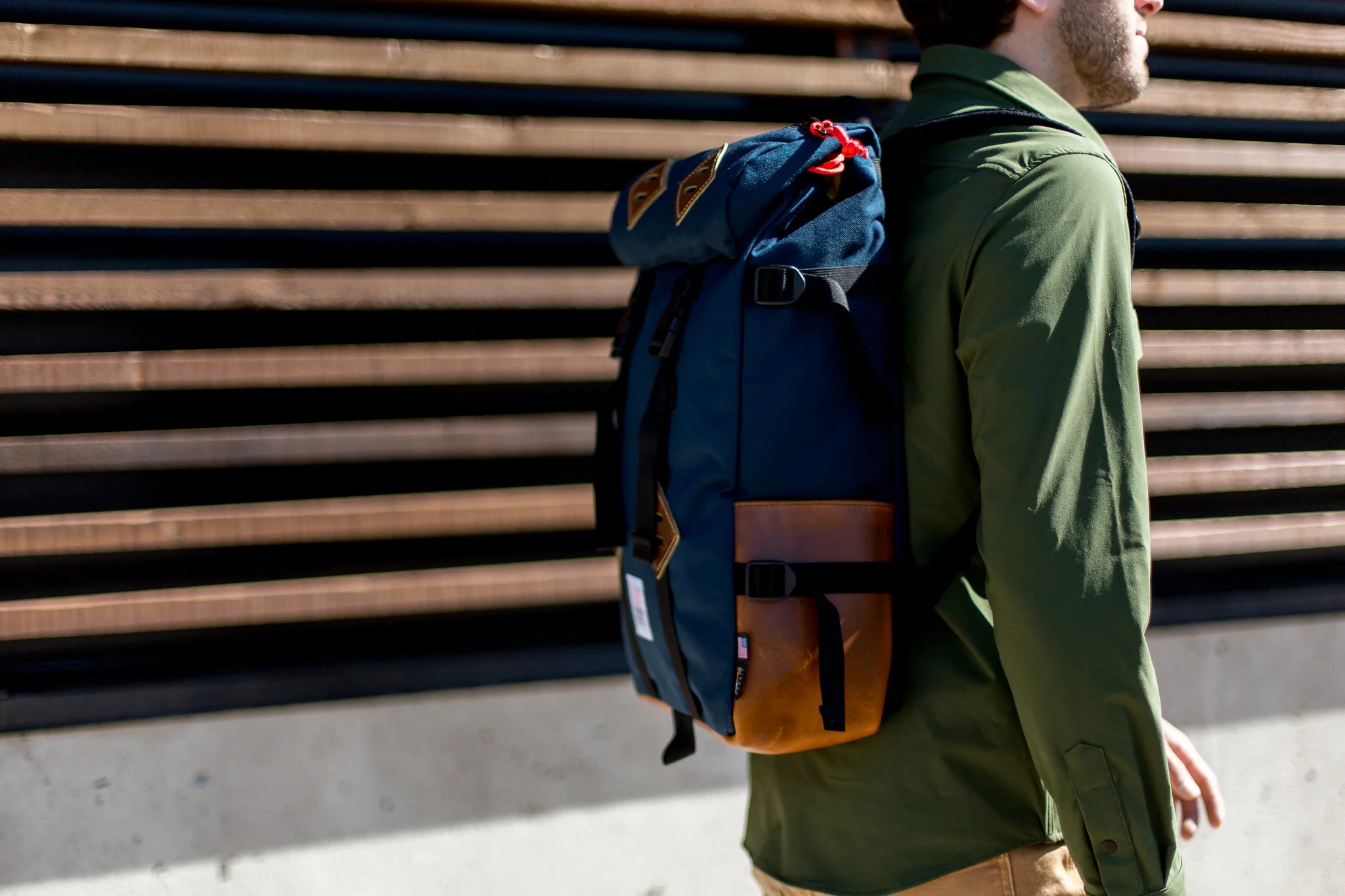 Klettersack Leather 25L Ballistic Black - Image 2