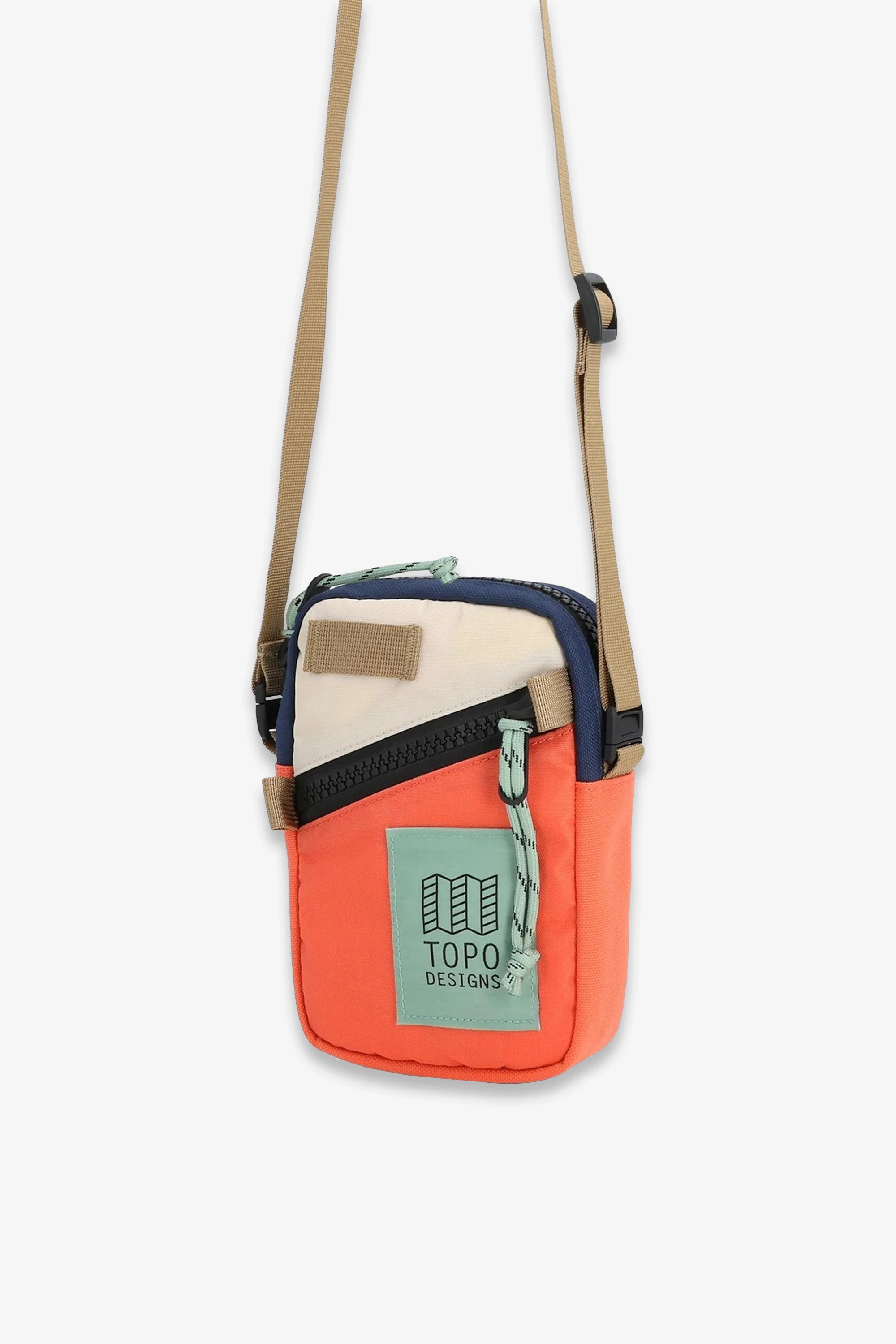 Mini Shoulder Bag 1L Almond/Emberglow - Image 3