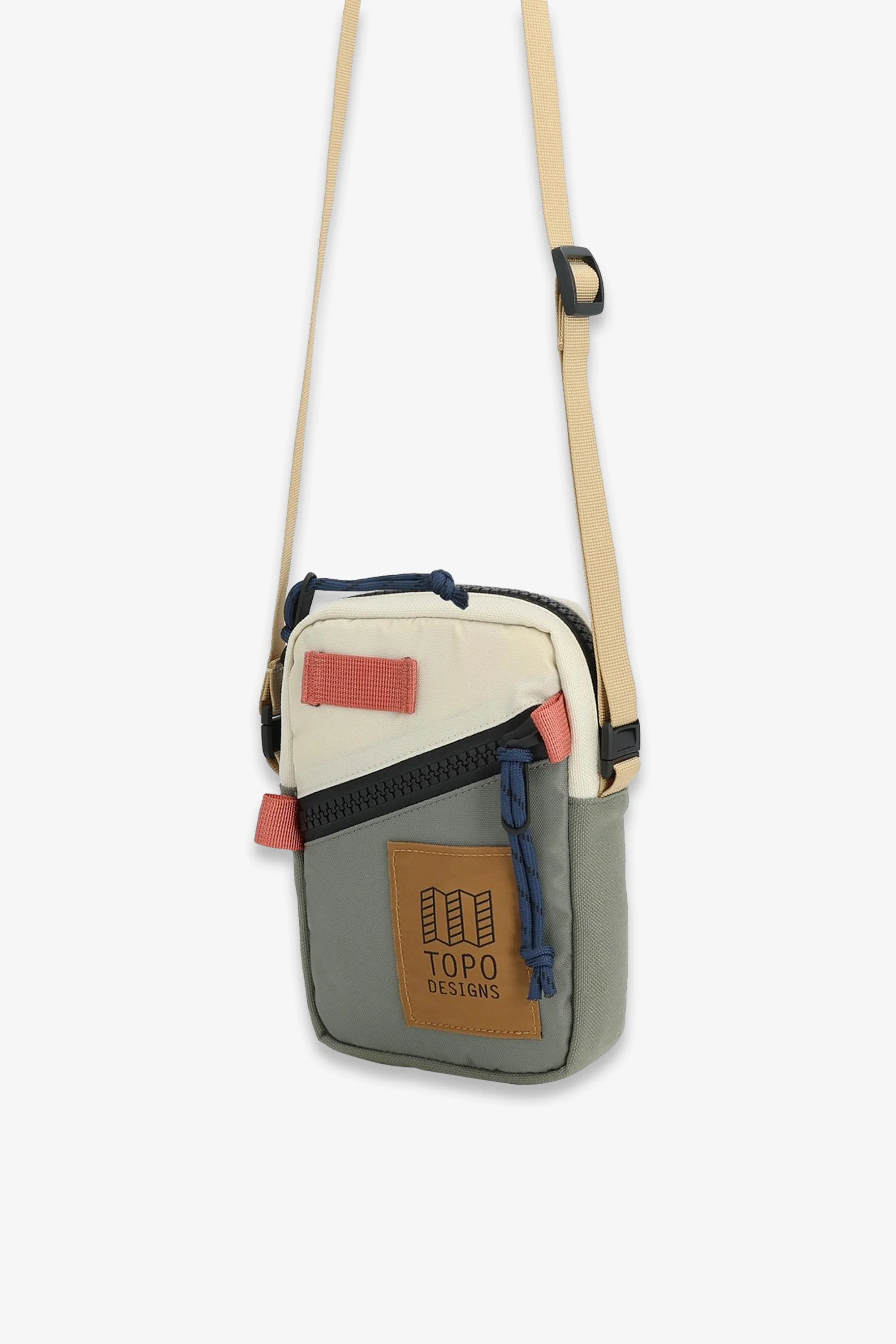 Mini Shoulder Bag 1L Bone White/Beetle - Image 3