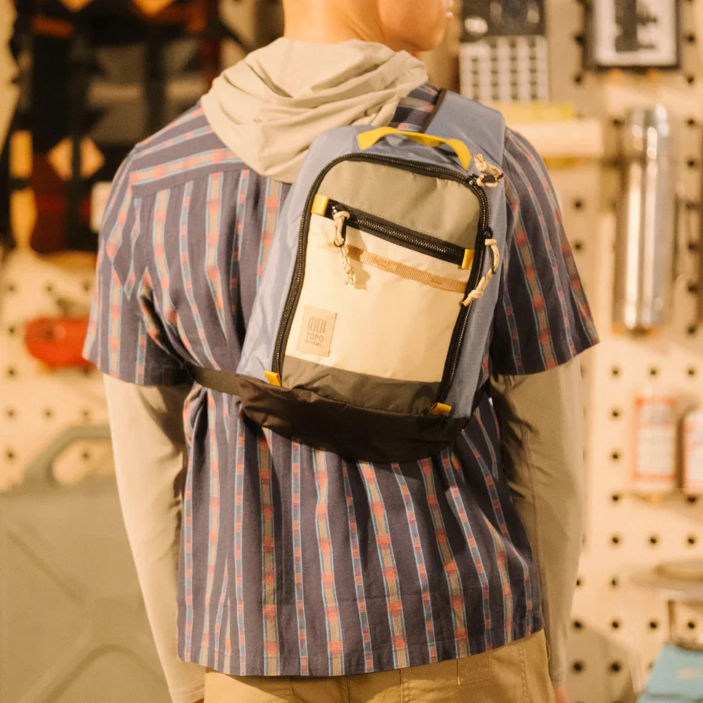 Mountain Sling Bag Woodland/Terracotta - Image 4