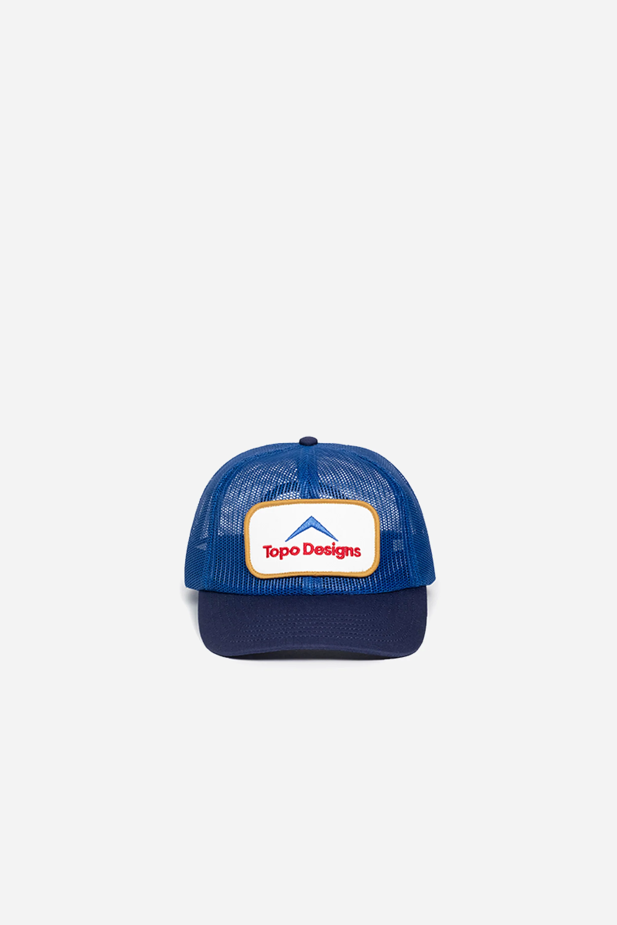 Patch Mesh Trucker Retro Icon Forest Blue - Image 2