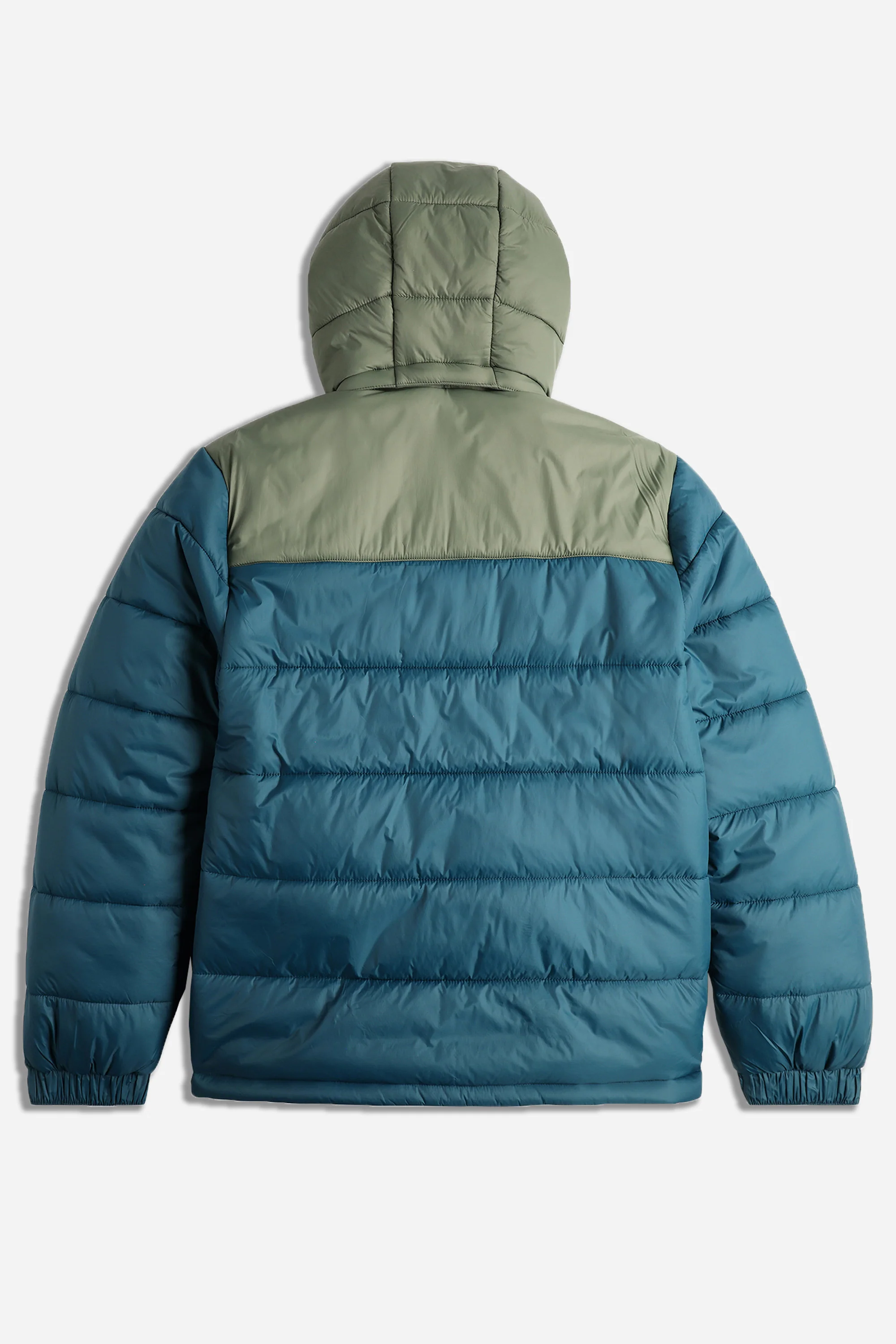 Retro Ridge Puffer Jacket Mens Pond Blue/Beetle - Image 2