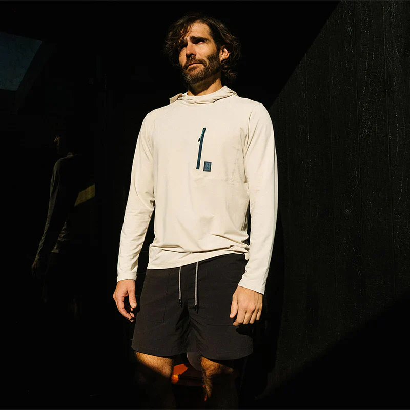 Sun Hoodie Mens Bone White - Image 3