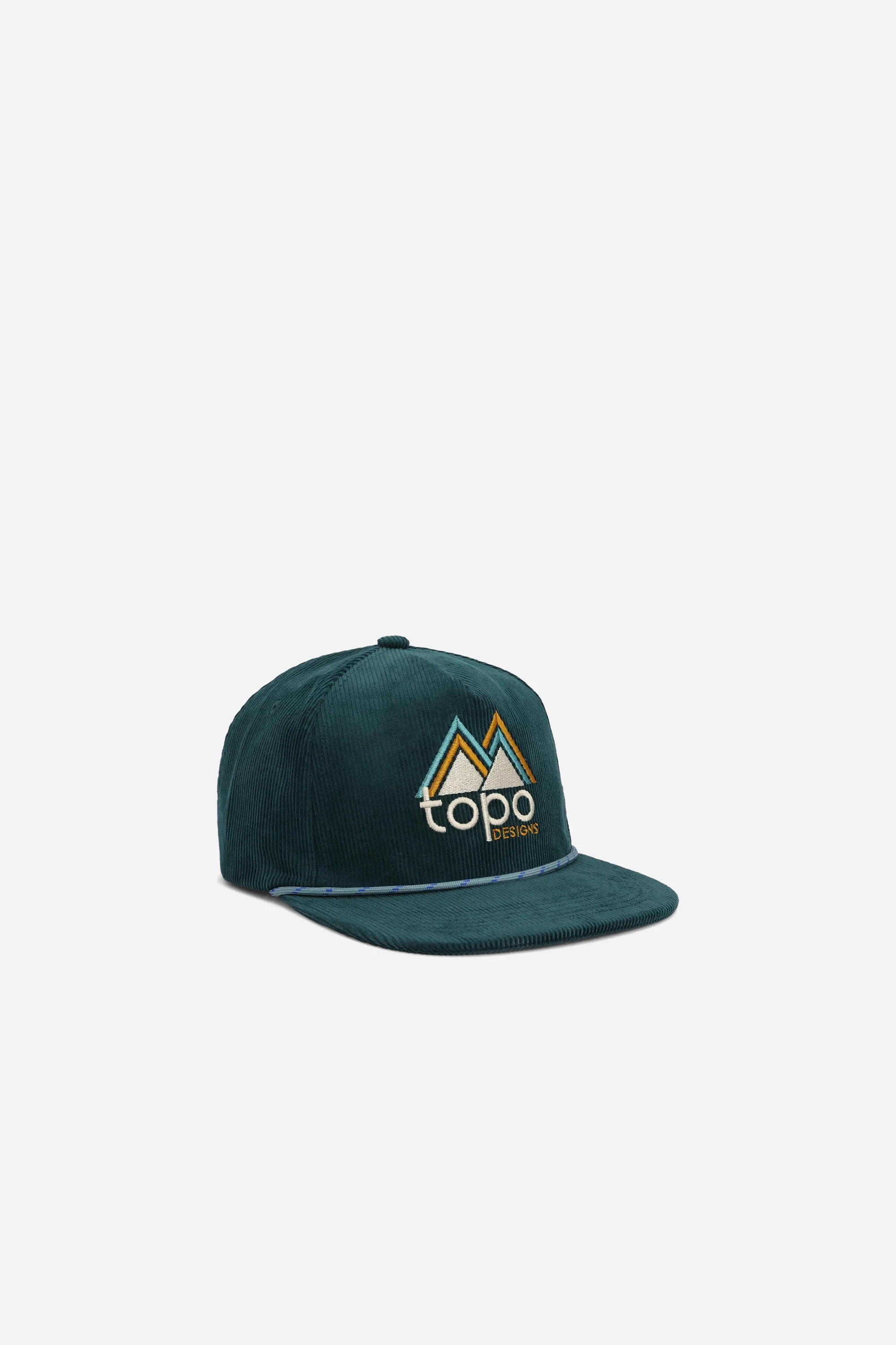 Corduroy Trucker Hat Peaks Forest - Image 2