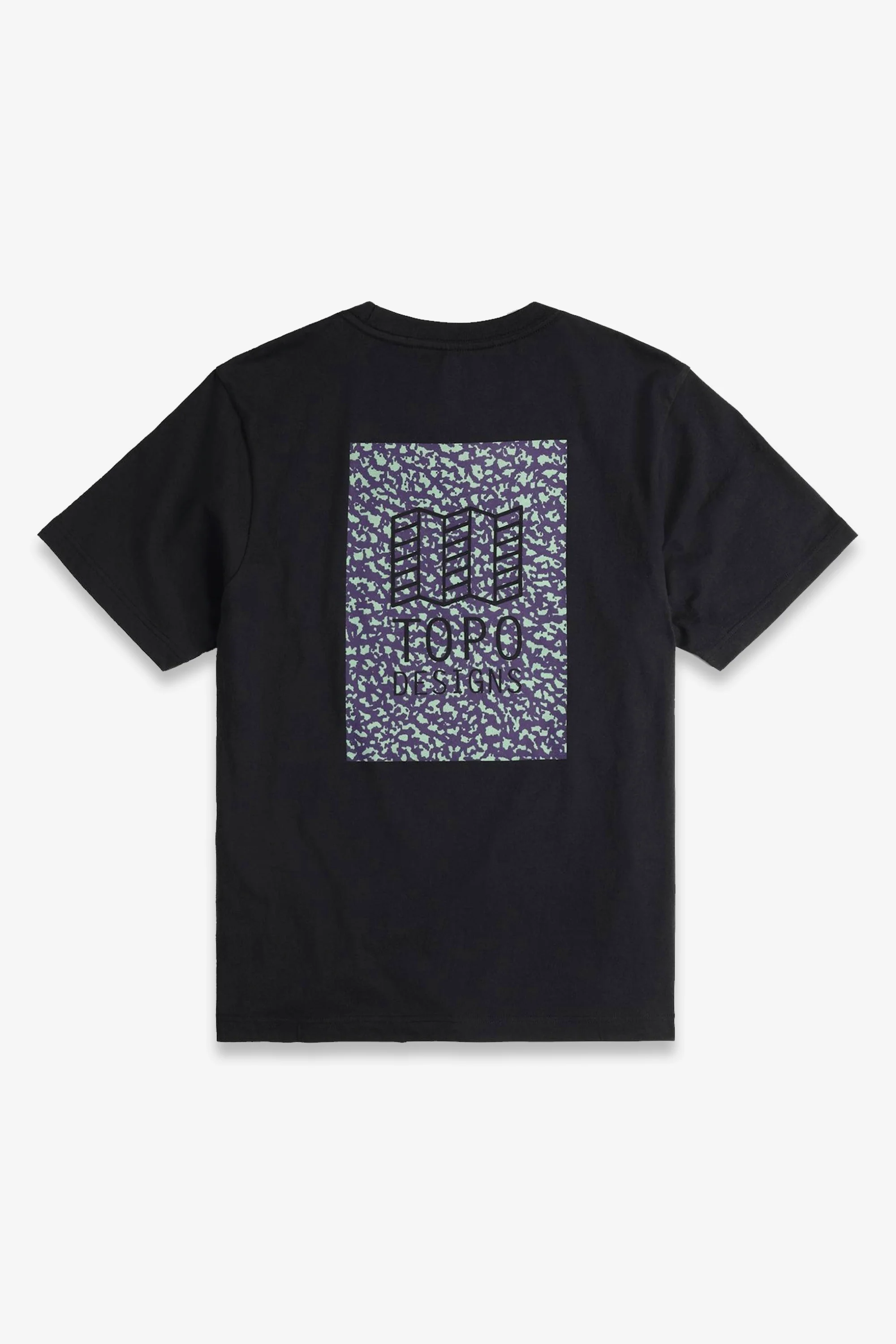 Topo Dry Lake Tee S/S Mens Black - Image 2