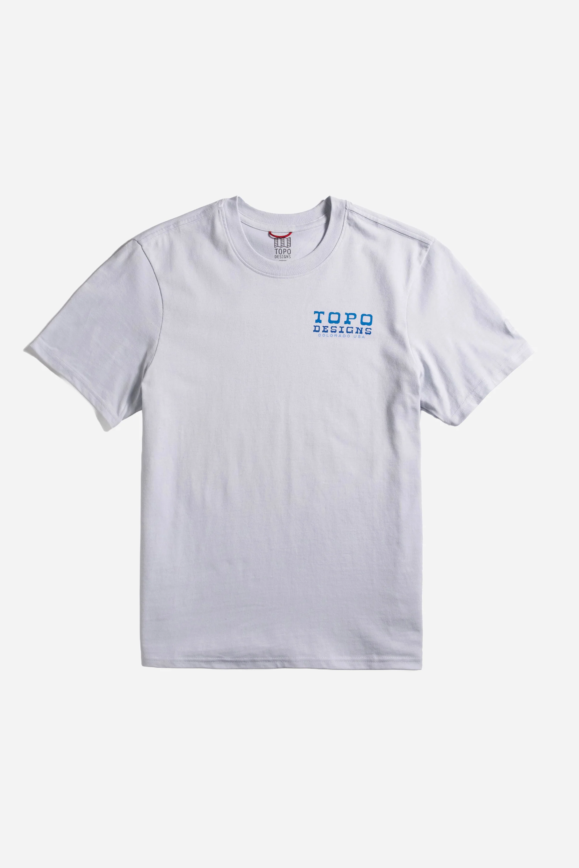 Vintage View Tee Mens Breeze Blue